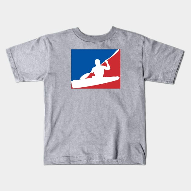 Kayaking All Star Kids T-Shirt by esskay1000